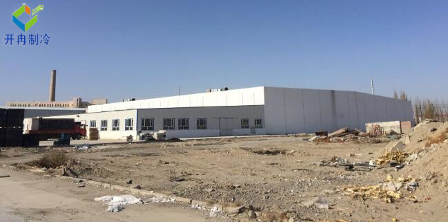 新疆阿拉尔聚天红果业6400平米农产品仓储配送中心冷库案例