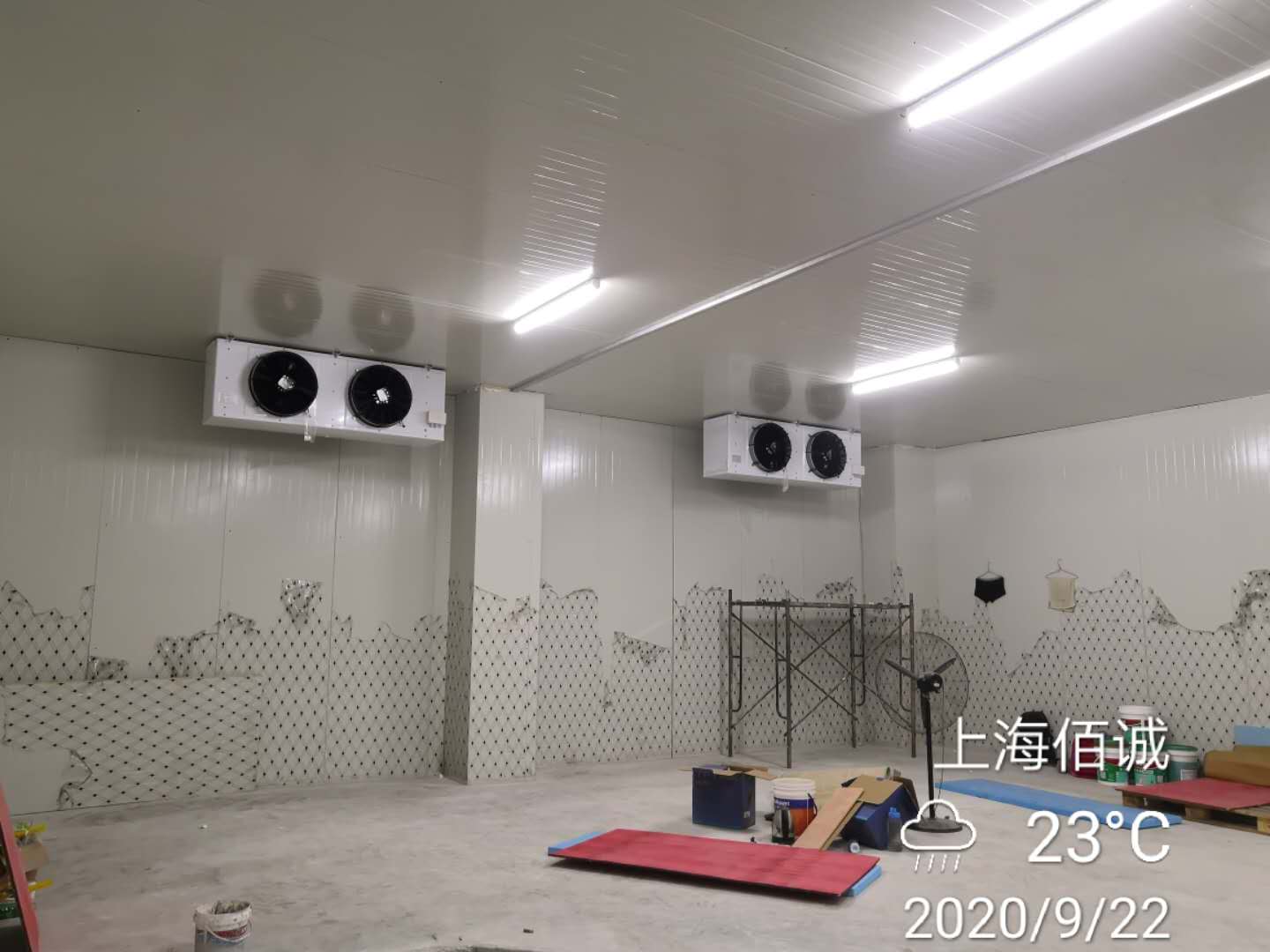上海百诚医疗1100㎡药品阴凉库新工程案例