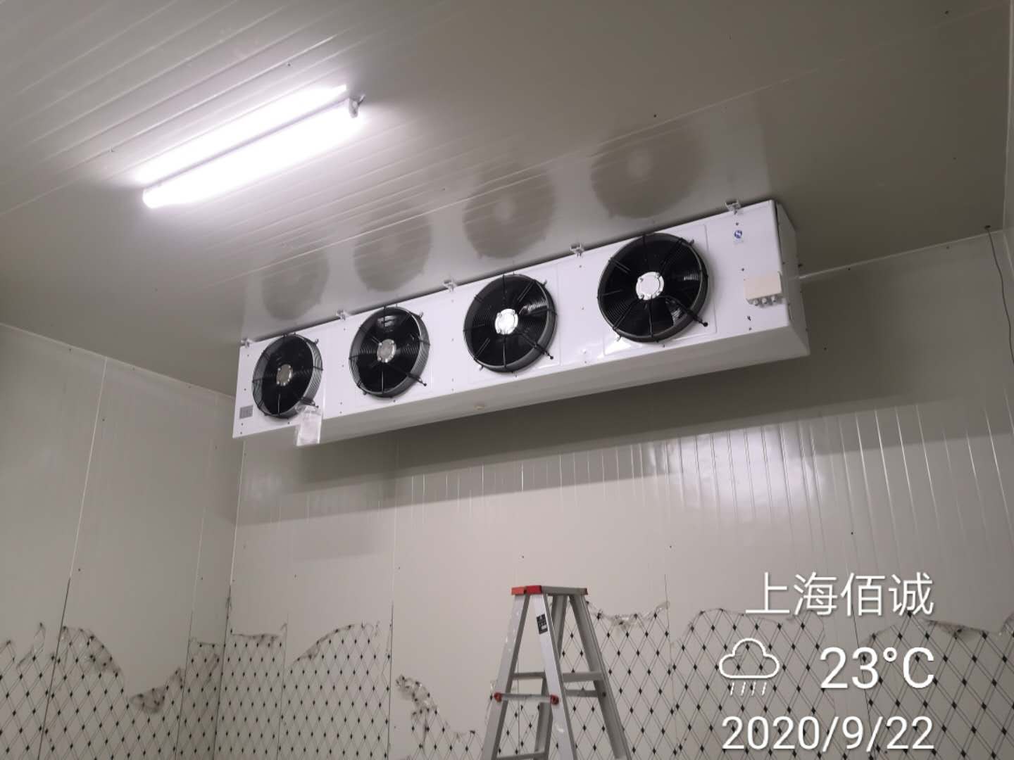 上海百诚医疗1100㎡药品阴凉库新工程案例