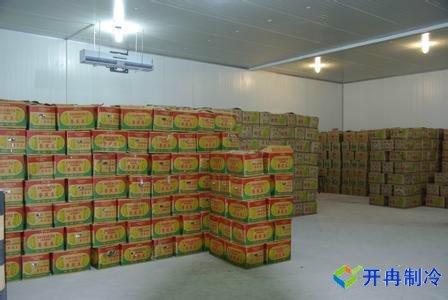 开冉制冷为上海水果客户建设800吨的水果保鲜冷库案例